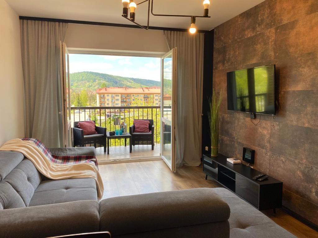 Appartement Bieszczady Apartament "Cicha Woda" à Ustrzyki Dolne Extérieur photo