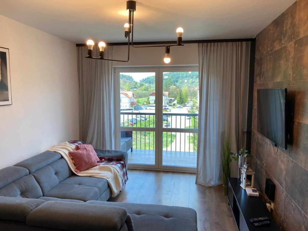 Appartement Bieszczady Apartament "Cicha Woda" à Ustrzyki Dolne Extérieur photo